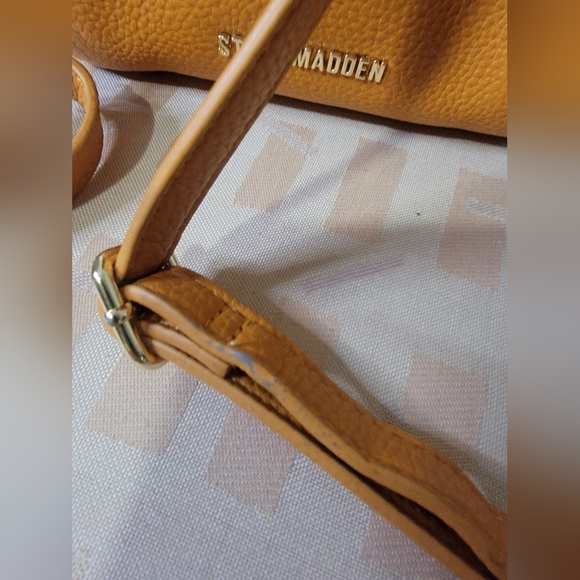 Steve Madden Faux Pebble Leather Mini Back Pack - Picture 14 of 16